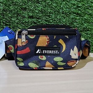 Everest Signature Pattern Waist Pack, Tacos, One Size NWT